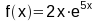 f(x) = 5x^2-3x+4cos(x)